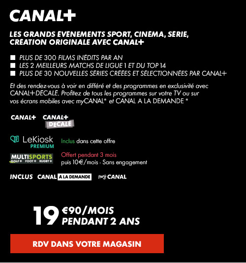Programmes CANAL+