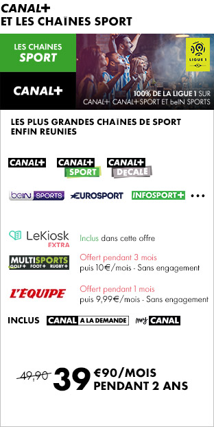 CANAL+ ET LES CHAINES SPORT